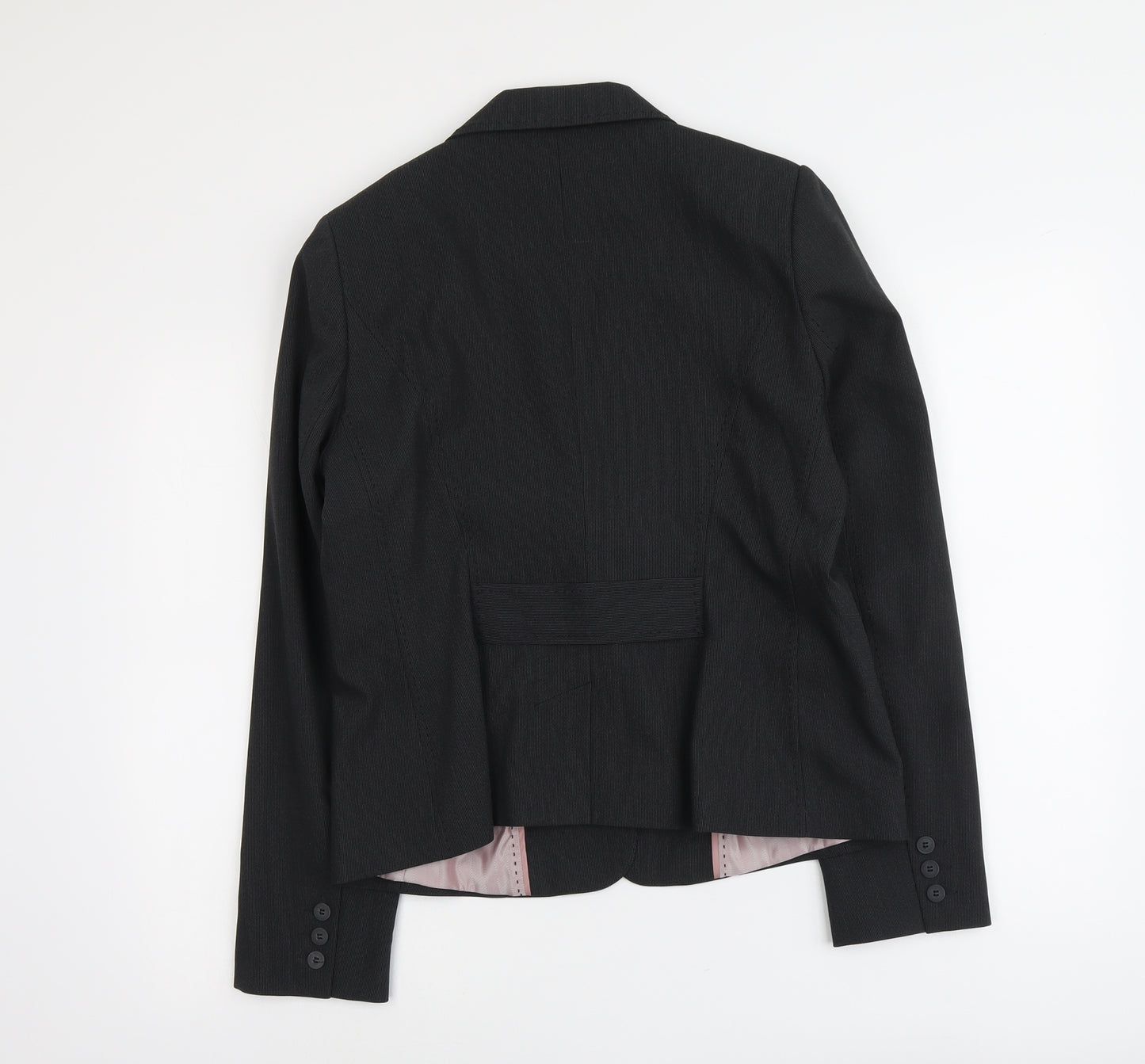 F&F Womens Grey Polyester Jacket Suit Jacket Size 16
