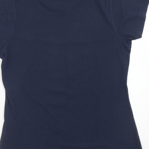 Dare 2B Womens Blue Cotton Basic T-Shirt Size 10 Round Neck