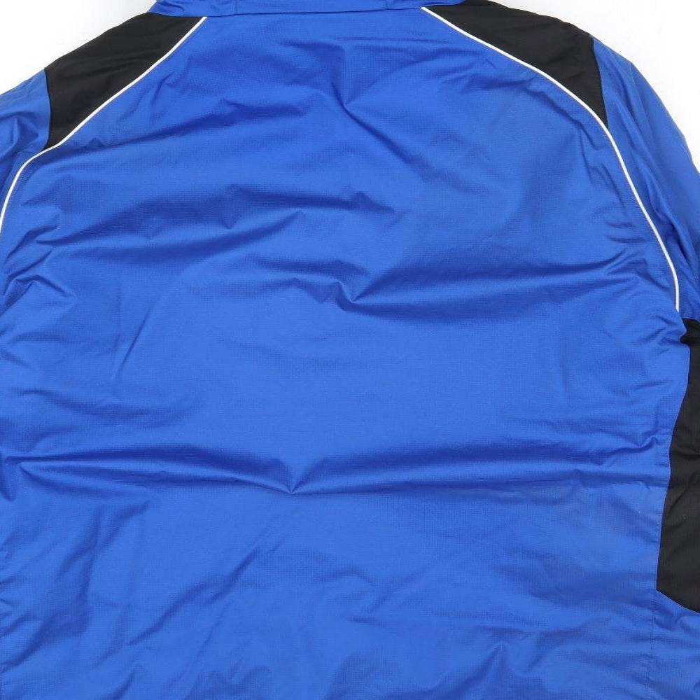 JAKO Mens Blue Windbreaker Jacket Size XS Zip
