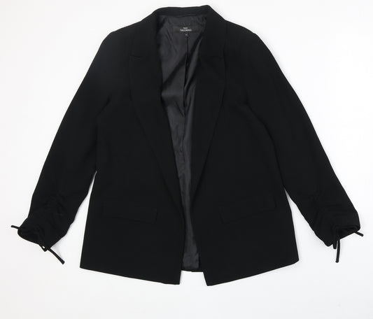 NEXT Womens Beige Polyester Jacket Blazer Size 12