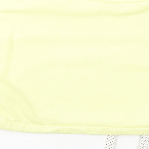 Marks and Spencer Girls Yellow Cotton Pullover Sweatshirt Size 6-7 Years Pullover