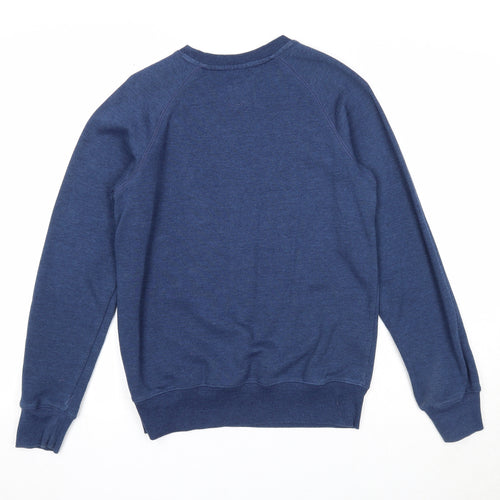Cedar Wood State Mens Blue Cotton Pullover Sweatshirt Size XS - The Bronx NYC