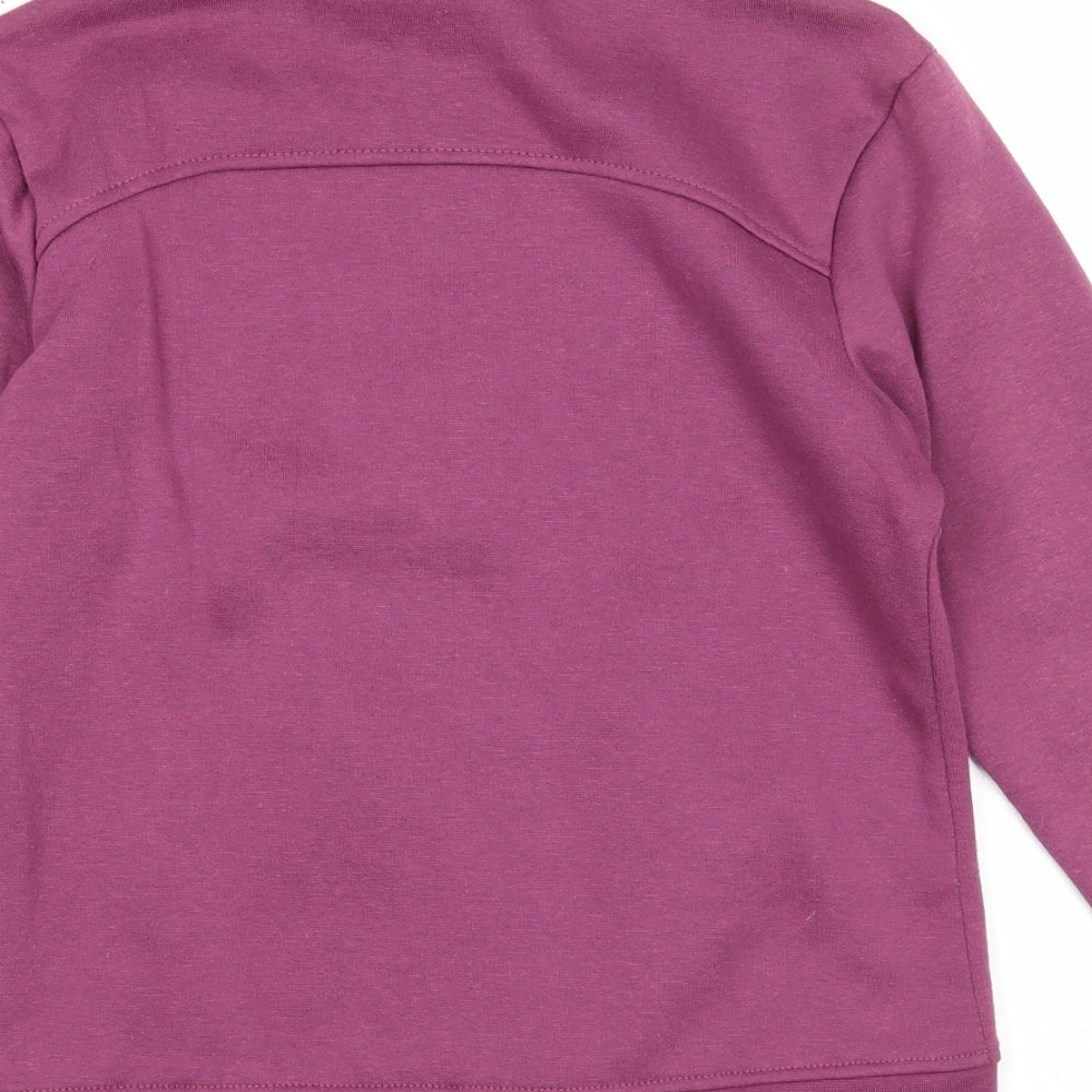 LA Gear Girls Purple Jacket Size 13 Years Zip