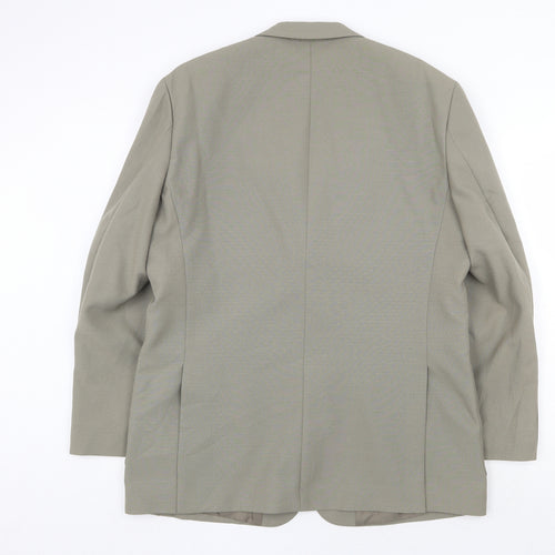 Skopes Mens Beige Polyester Jacket Suit Jacket Size 44 Regular