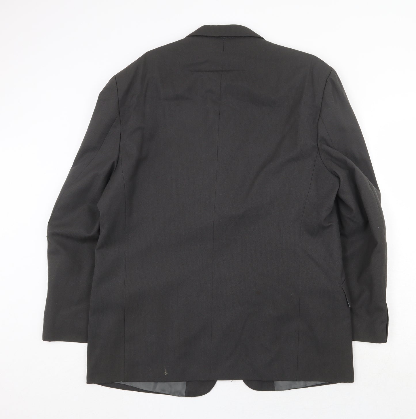Wilson Mens Grey Polyester Jacket Suit Jacket Size 44 Regular