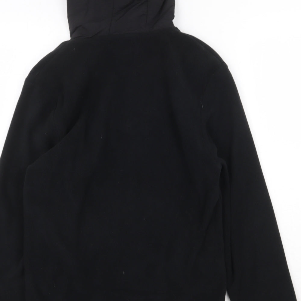 Primark Mens Black Polyester Pullover Hoodie Size XS