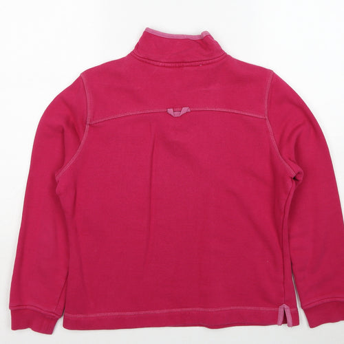 Portwest Womens Pink Cotton Pullover Sweatshirt Size 10 Pullover