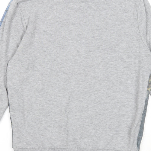 River Island Mens Multicoloured Cotton Pullover Sweatshirt Size XS