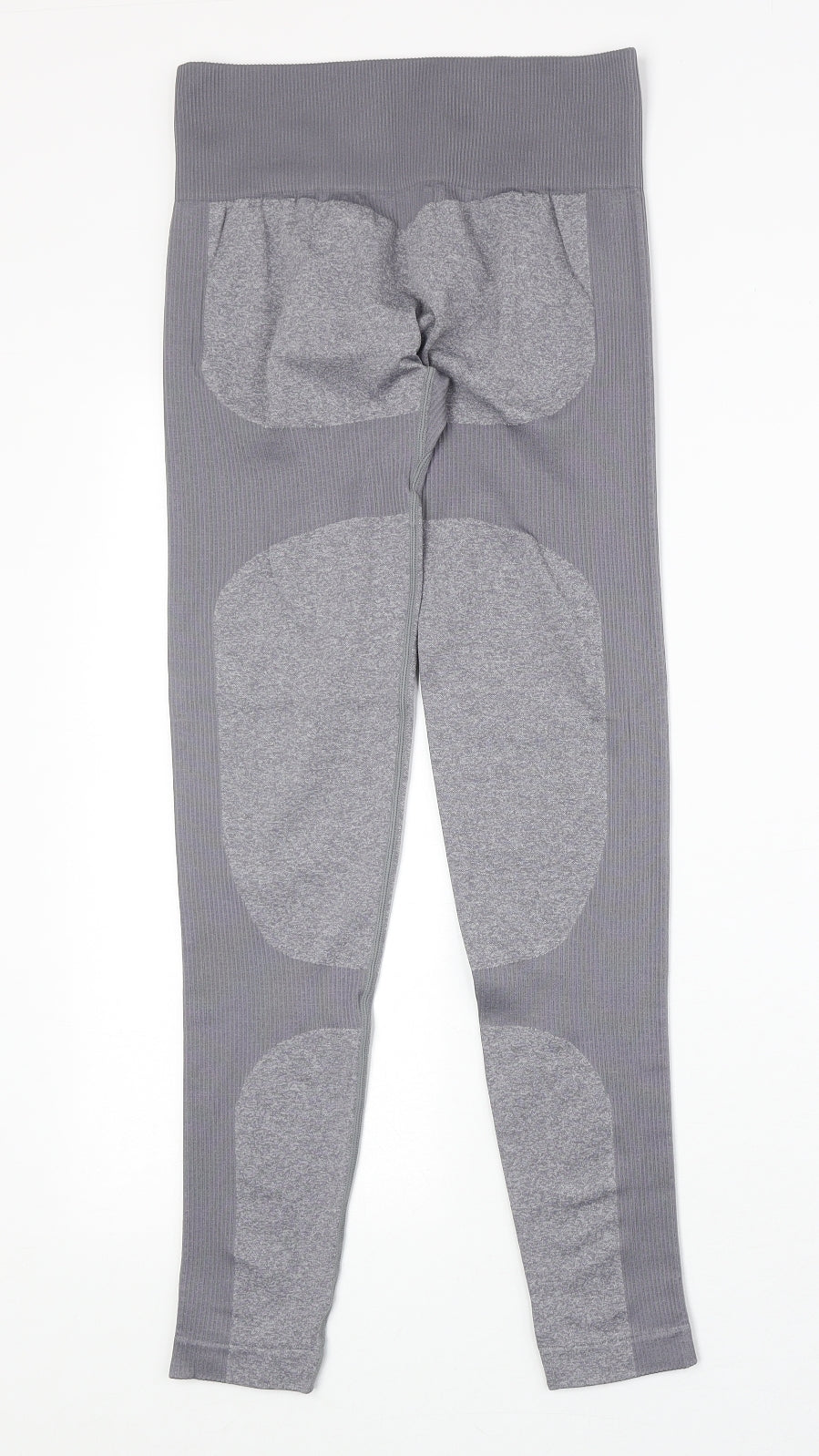 PRETTYLITTLETHING Womens Grey Colourblock Polyester Jogger Leggings Size L