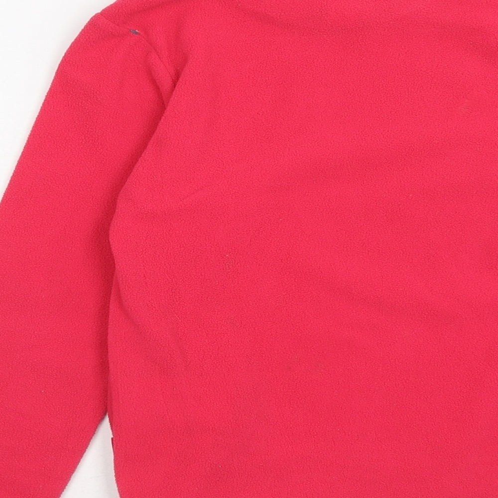 DECATHLON Girls Pink Polyester Pullover Sweatshirt Size 10 Years Pullover