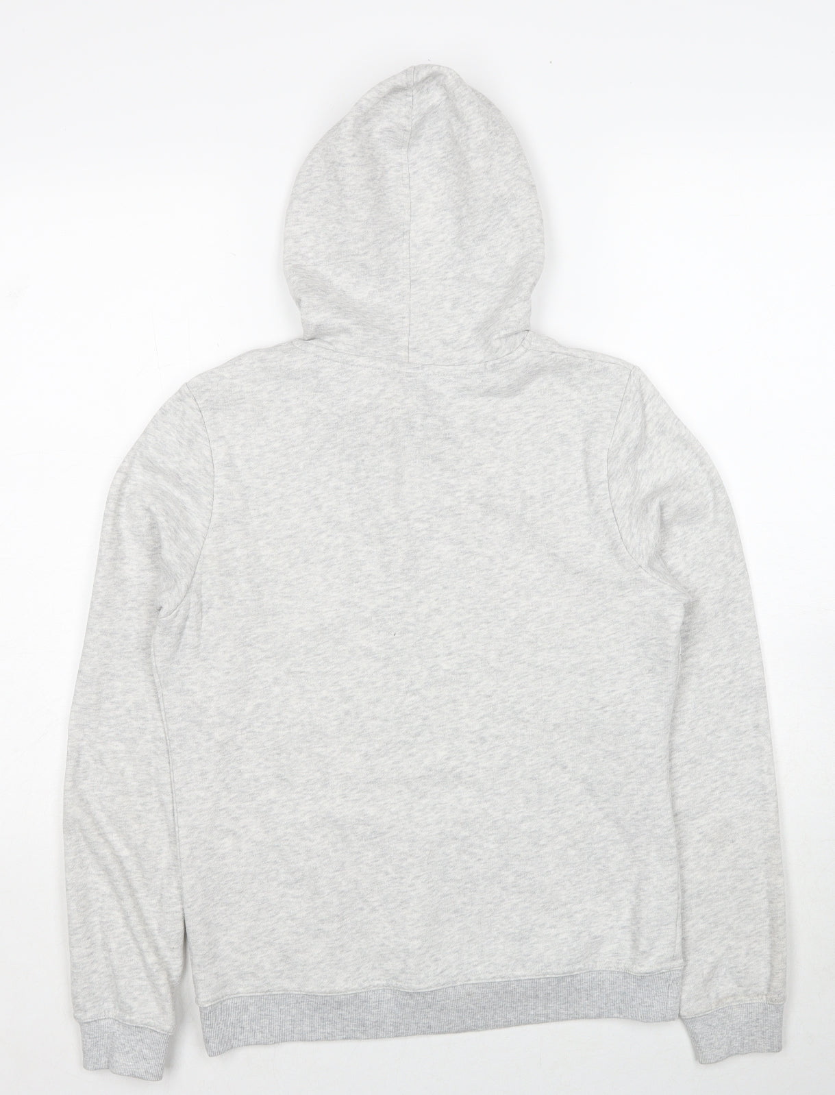 DECATHLON Womens Grey Cotton Pullover Hoodie Size M Pullover