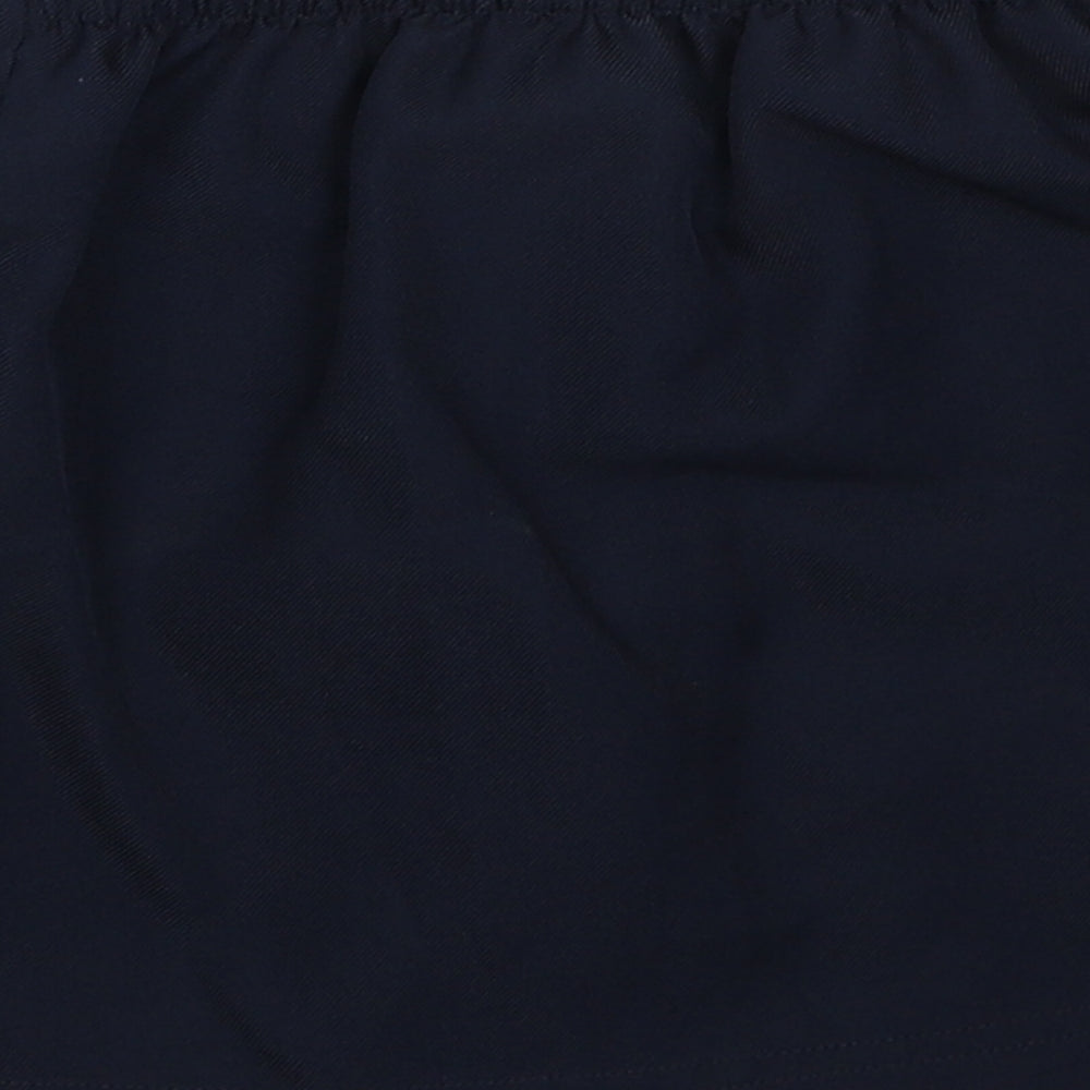 IZOD Girls Blue Polyester Flare Skirt Size 6 Years Regular Zip