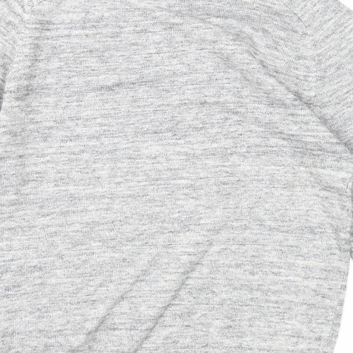 NEXT Boys Grey Geometric Cotton Pullover Sweatshirt Size 5 Years Pullover