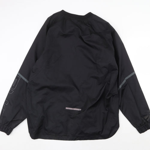 BLK Mens Black Polyester Pullover Sweatshirt Size M