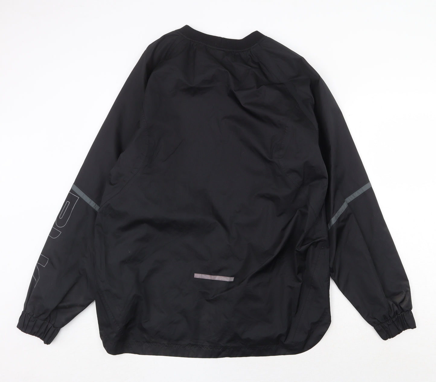 BLK Mens Black Polyester Pullover Sweatshirt Size M