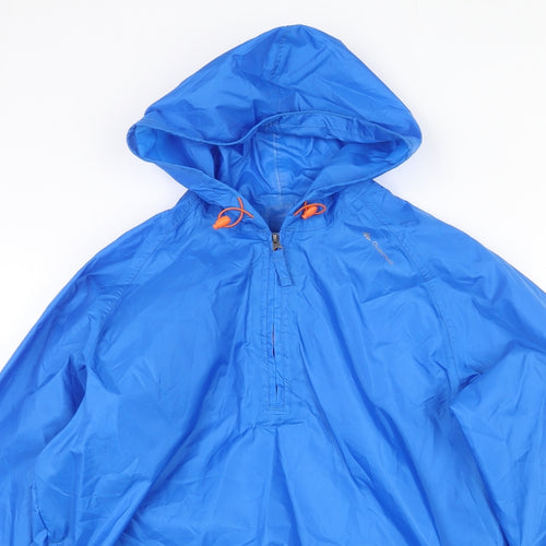 DECATHLON Mens Blue Windbreaker Jacket Size XS Zip