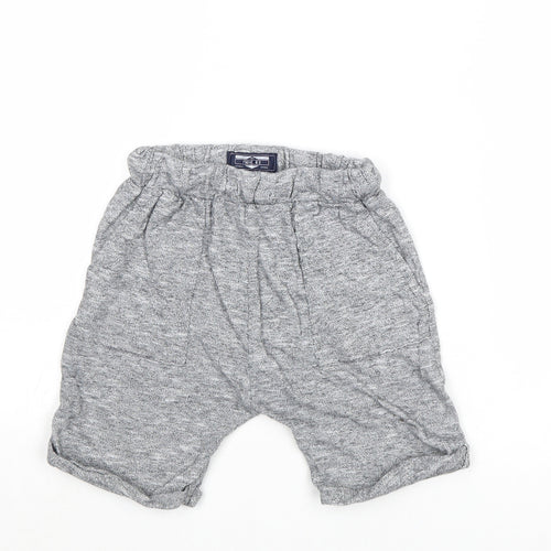 NEXT Boys Grey Cotton Sweat Shorts Size 6-7 Years Regular - Waist 20