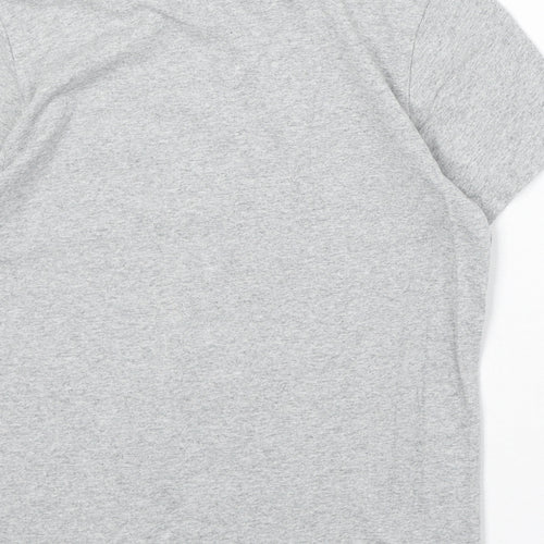 G-Star Boys Grey 100% Cotton Basic T-Shirt Size 12 Years Round Neck Pullover