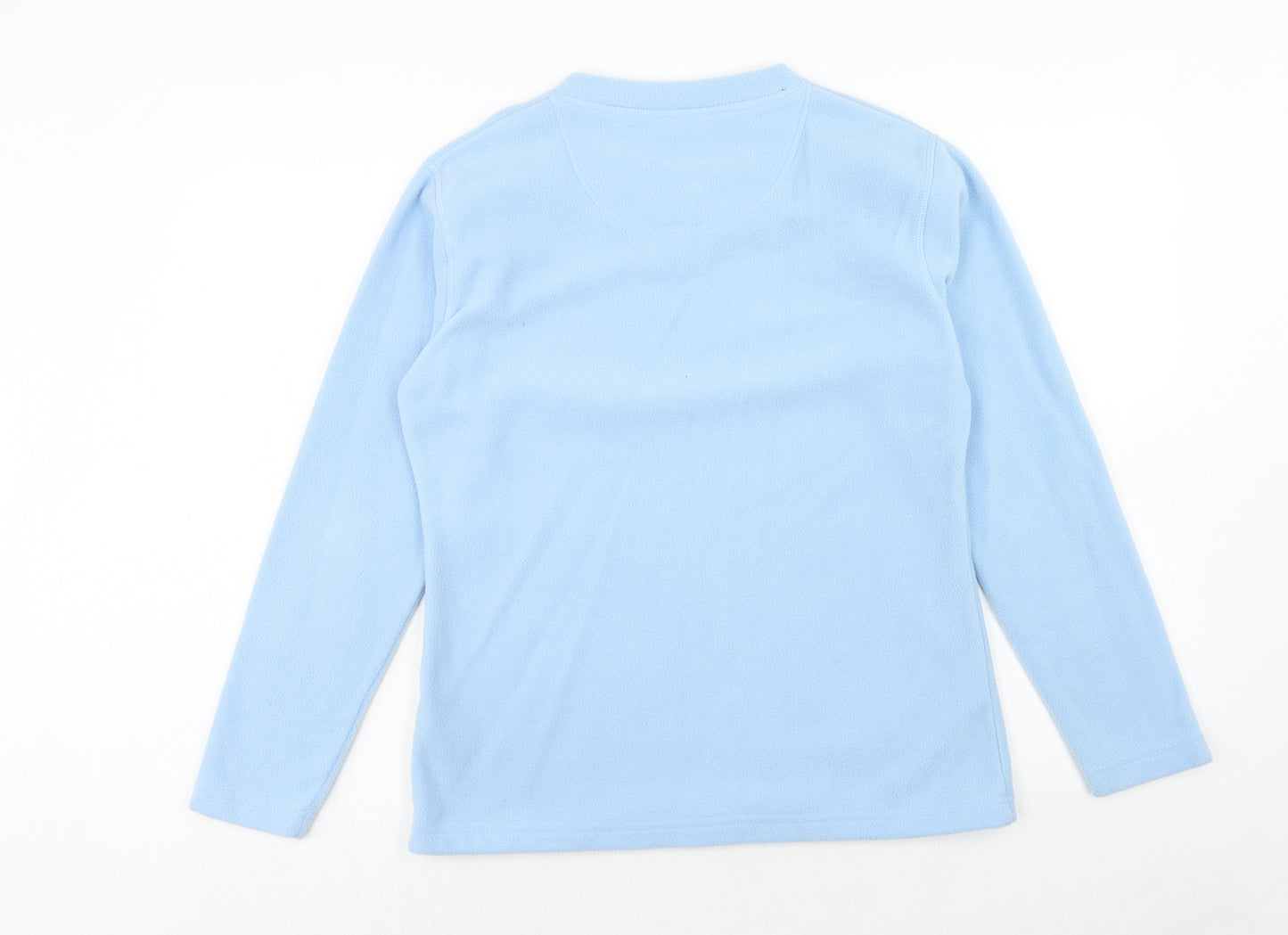 Millets Value Mens Blue Polyester Pullover Sweatshirt Size S