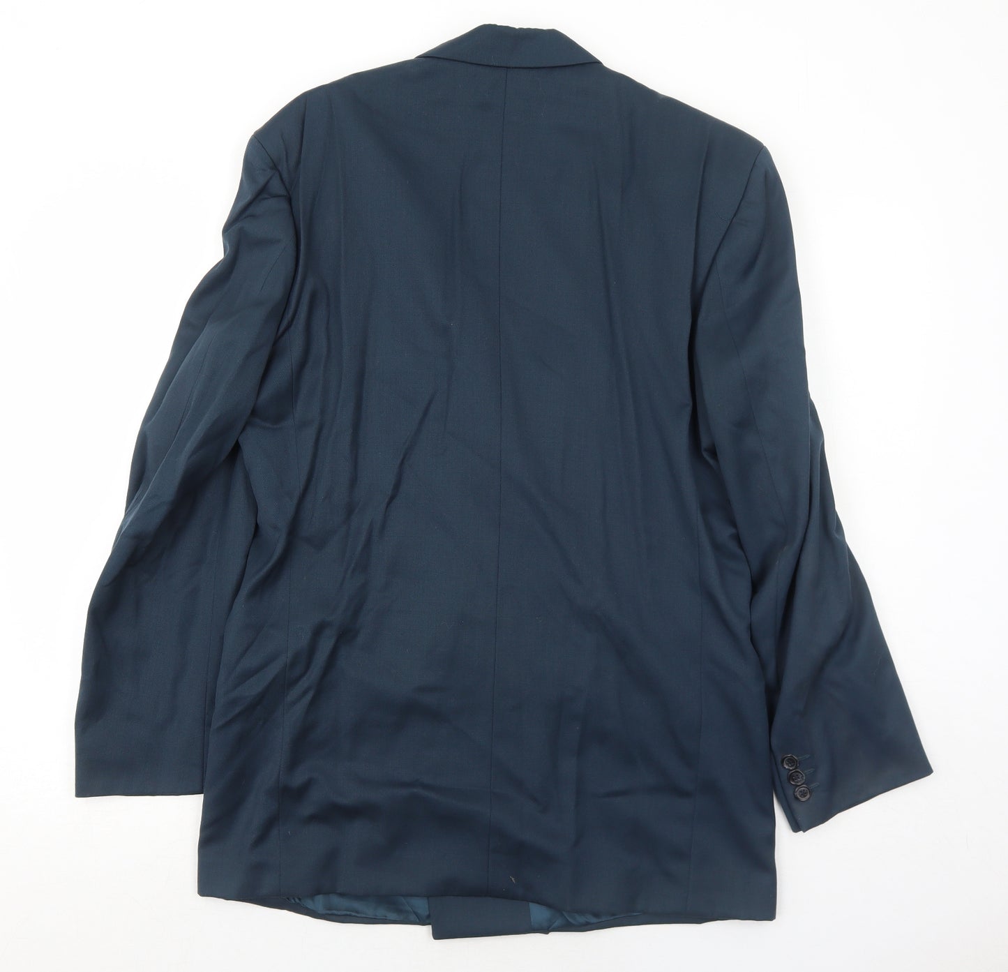 Skopes Mens Blue Polyester Jacket Suit Jacket Size 38 Regular