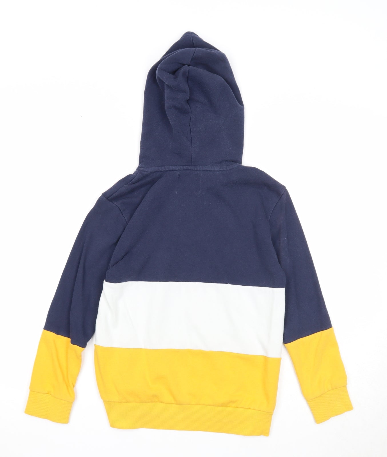 Zara Boys Multicoloured Geometric Cotton Pullover Hoodie Size 8 Years Pullover - 1984