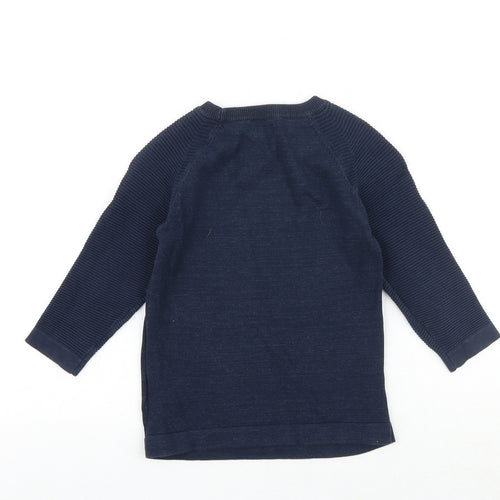 NEXT Boys Blue 100% Cotton Pullover Sweatshirt Size 5 Years Pullover