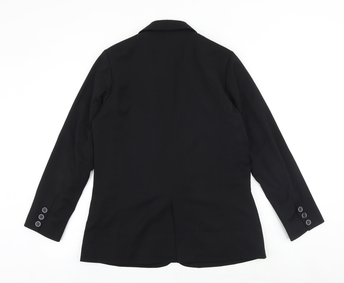 Lativ Collection Womens Black Polyester Jacket Blazer Size XL