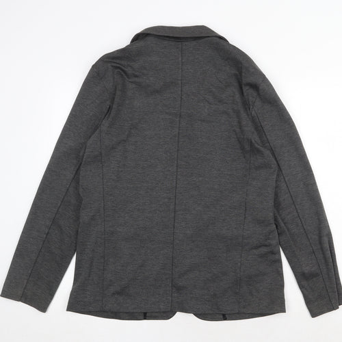 Tomsware Mens Grey Jacket Blazer Size M Button