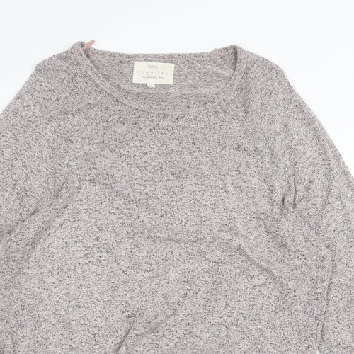 NEXT Womens Grey Viscose Pullover Sweatshirt Size 16 Pullover