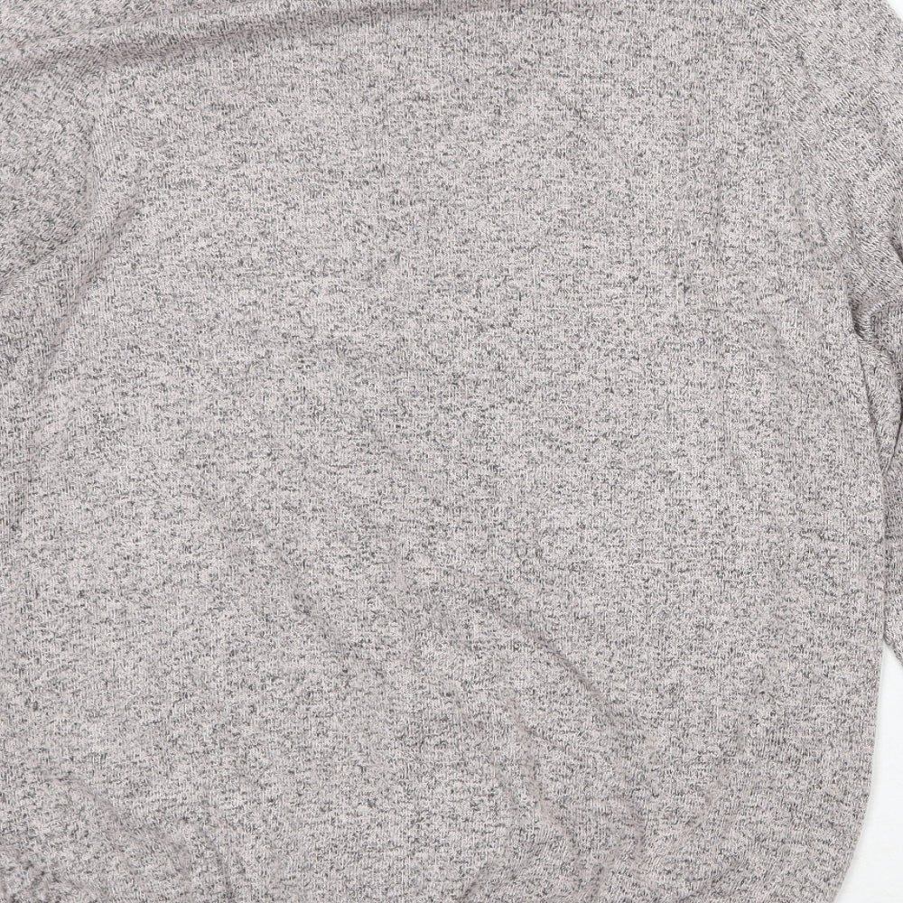 NEXT Womens Grey Viscose Pullover Sweatshirt Size 16 Pullover