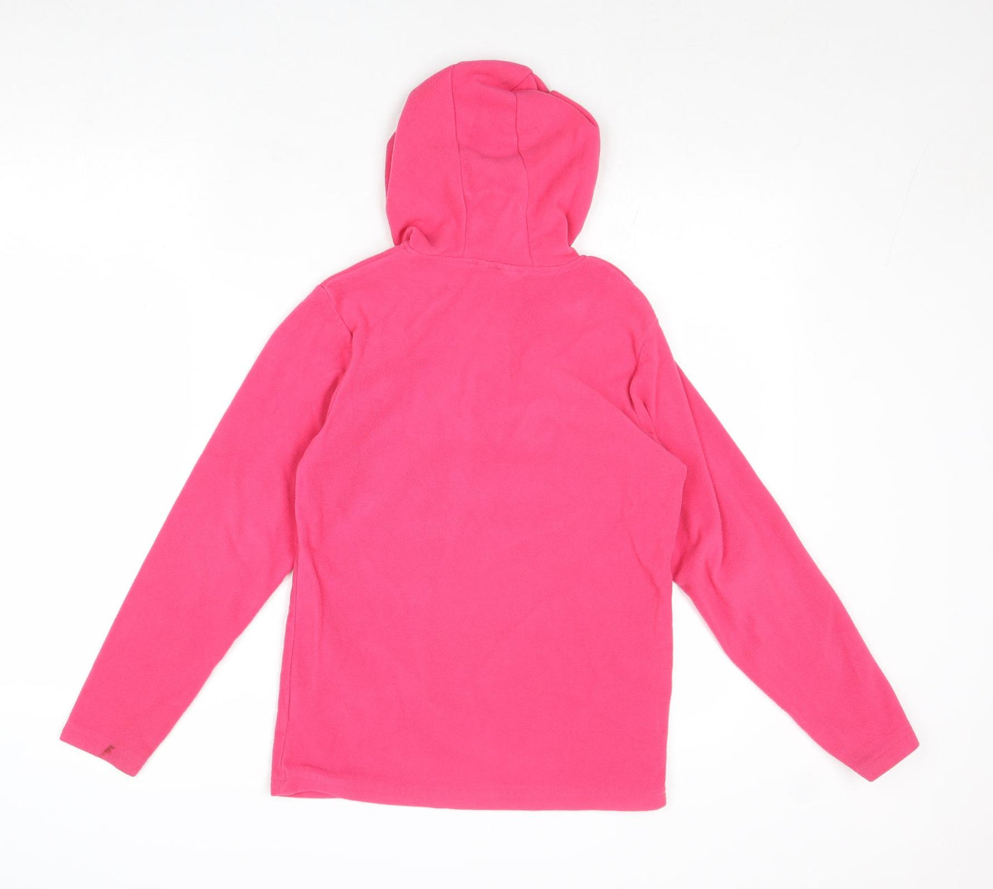 Mountain Warehouse Girls Pink Polyester Pullover Hoodie Size 11-12 Years Zip