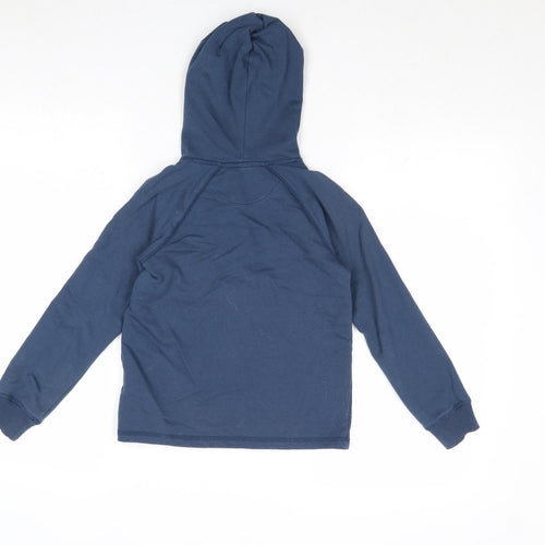 Joe's Boys Blue Polyester Pullover Hoodie Size 6 Years Button