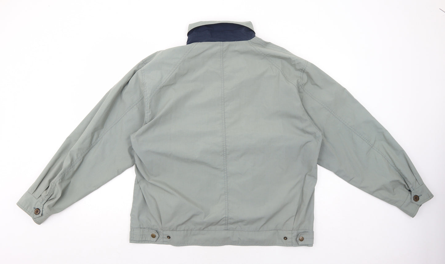 Greenwoods Mens Green Jacket Size M Zip