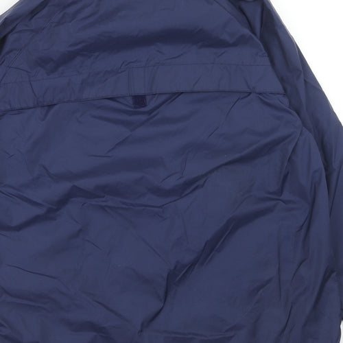 Umbro Boys Blue Anorak Jacket Size S Zip