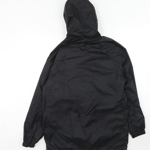 Regatta Mens Black Rain Coat Coat Size XS Zip