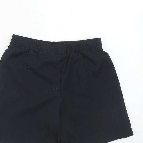 Nike Boys Black Polyester Sweat Shorts Size 4-5 Years Regular - M.C.F.C