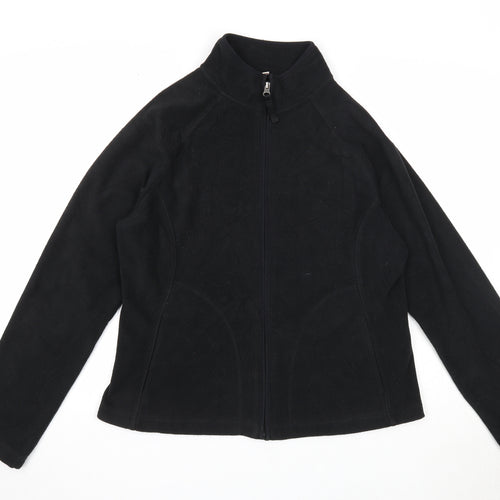 Merona Womens Black Jacket Size M Zip