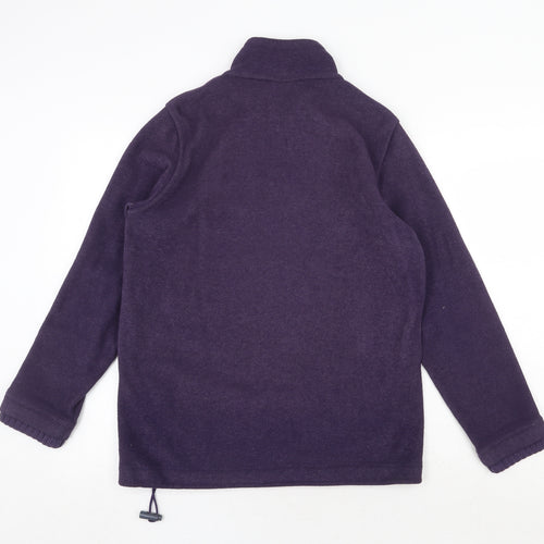 Joi de Vivre Mens Purple Polyester Pullover Sweatshirt Size M