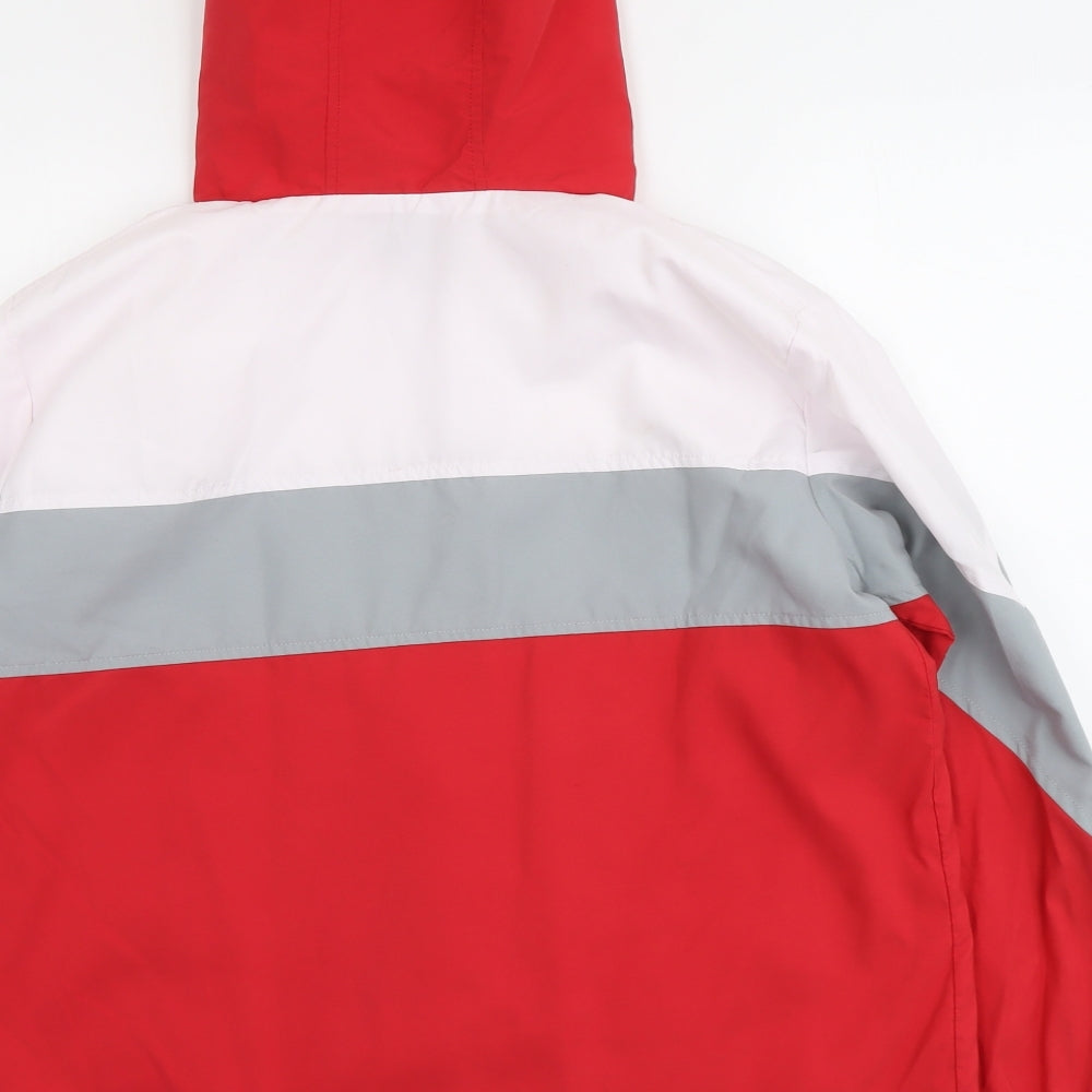 Rising international Mens Multicoloured Windbreaker Jacket Size S Zip - Colourblock