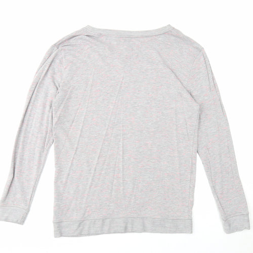 Felina Womens Grey Viscose Pullover Sweatshirt Size S Pullover