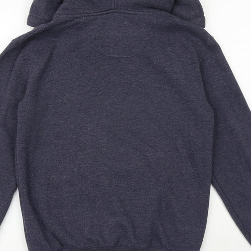 SoulCal&Co Mens Blue Cotton Pullover Hoodie Size XS
