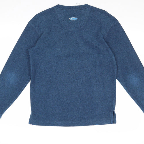 Gelert Mens Blue Polyester Pullover Sweatshirt Size XS