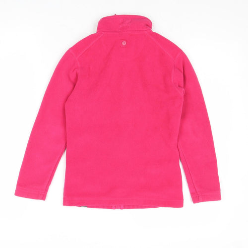 Karrimor Girls Pink Jacket Size 9-10 Years Zip