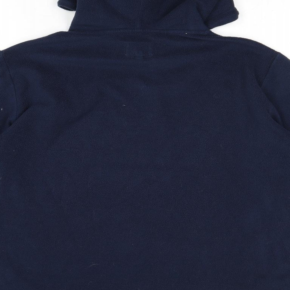 NEXT Womens Blue Polyester Pullover Hoodie Size L Pullover