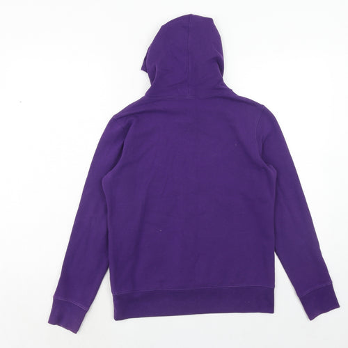 Gap Womens Purple Cotton Pullover Hoodie Size XS Pullover