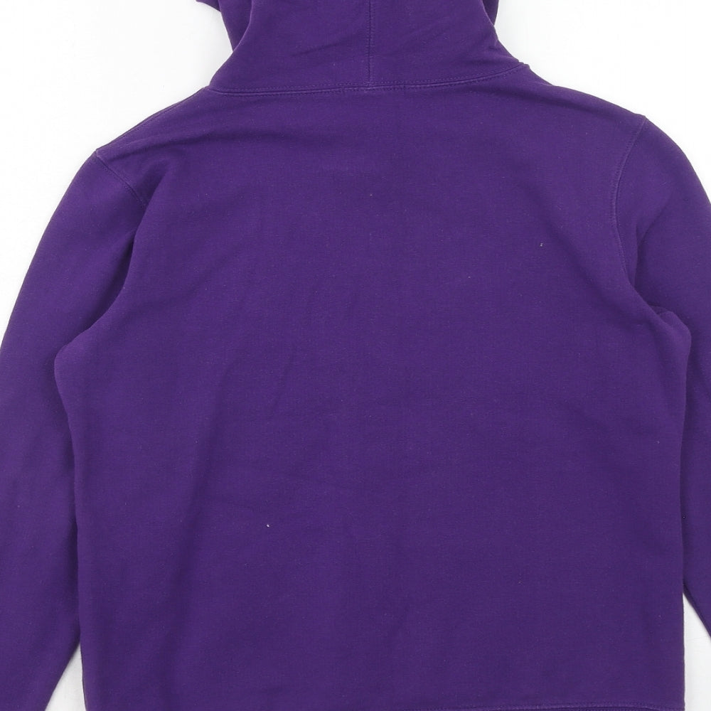 Gap Womens Purple Cotton Pullover Hoodie Size XS Pullover