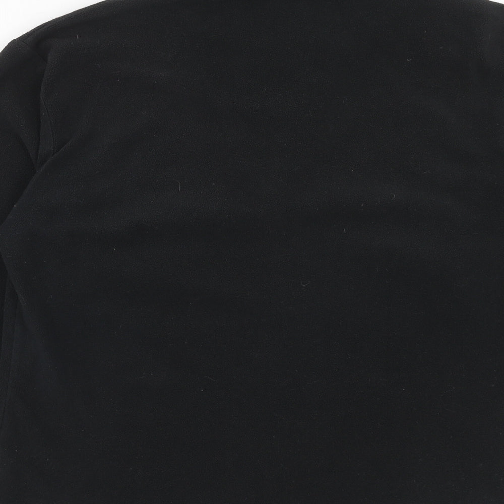 Trespass Womens Black Polyester Pullover Sweatshirt Size XL Zip