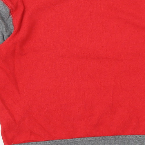 Gap Boys Red 100% Cotton Pullover Sweatshirt Size 8-9 Years Pullover