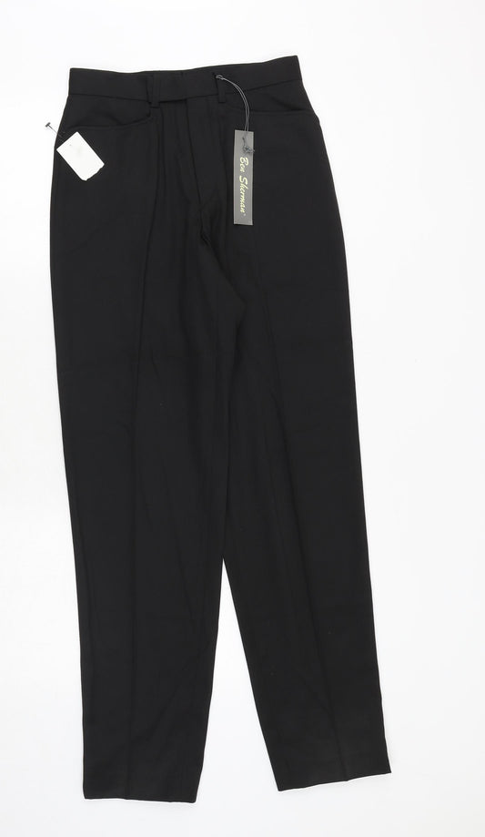 Ben Sherman Mens Black Polyester Dress Pants Trousers Size 26 in Regular Zip