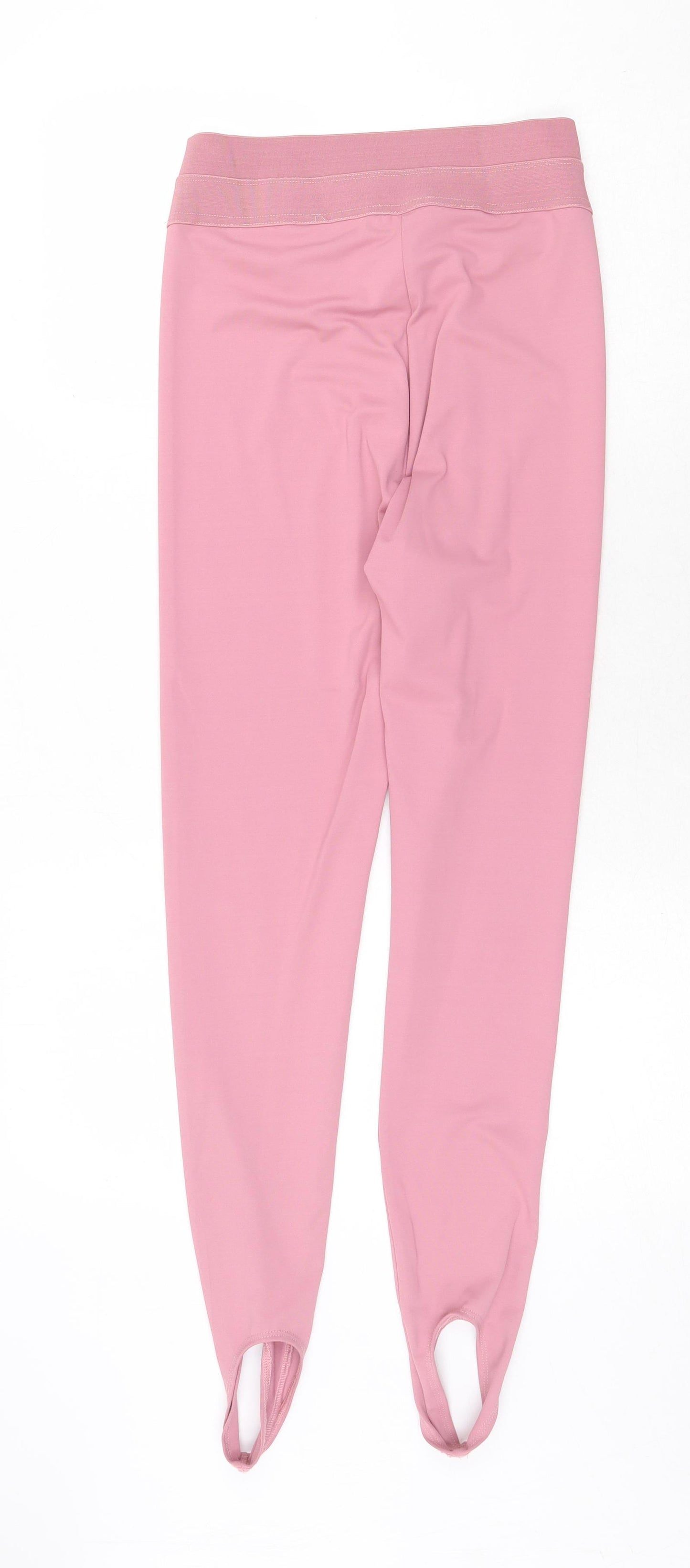 Misspap Womens Pink Polyester Jogger Leggings Size 10 Regular Pullover